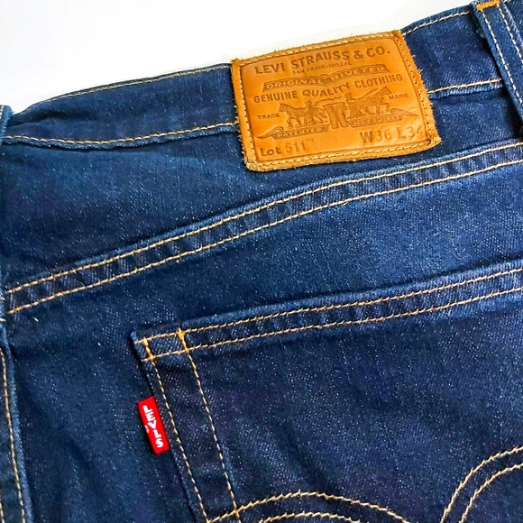 Men's Levi's Slim Fit Jeans - Picture 3 of 6